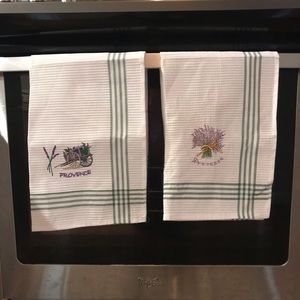 Provence, France dish towel set & FREE lavander